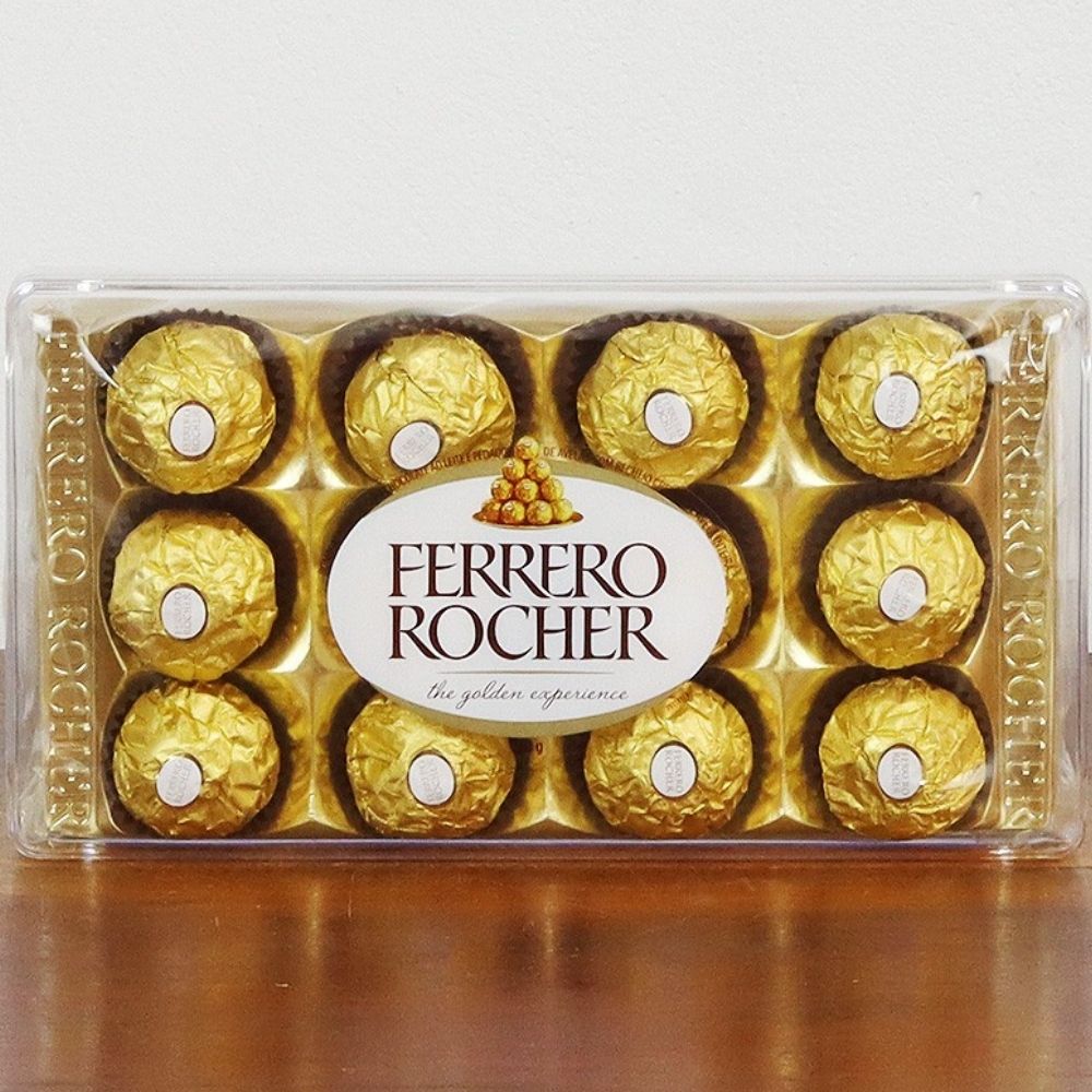 Ferrero Rocher com 12 Unidades | Happy Day Flores